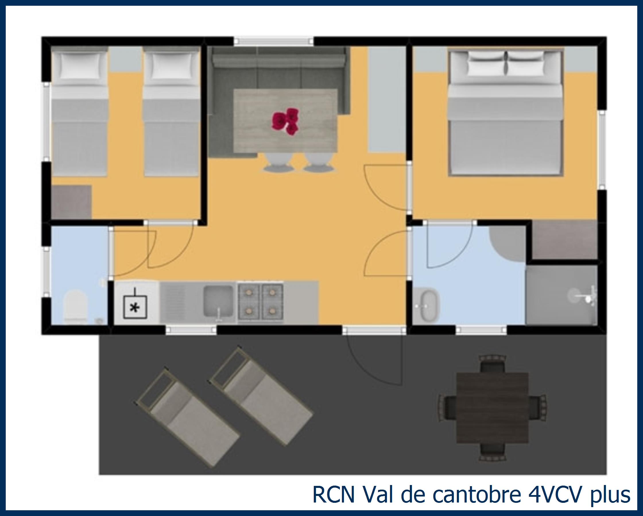 Mobile home tarn 4VCV plus at Val de Cantobre