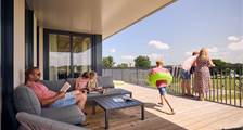 Bungalow Group accommodation 't wolderwijd at RCN Zeewolde