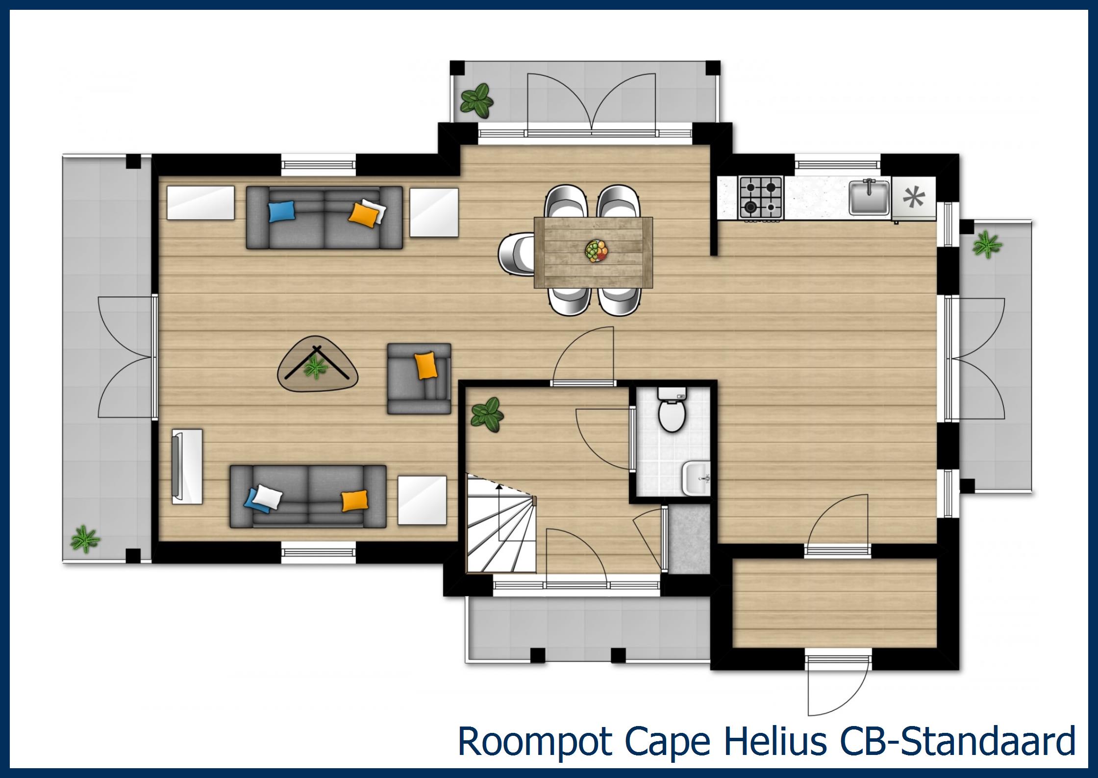 Bungalow CB-Standaard at Cape Helius