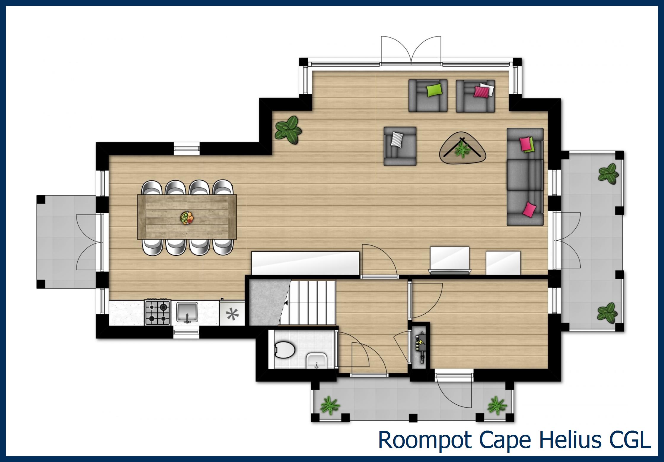 Bungalow CGL at Cape Helius