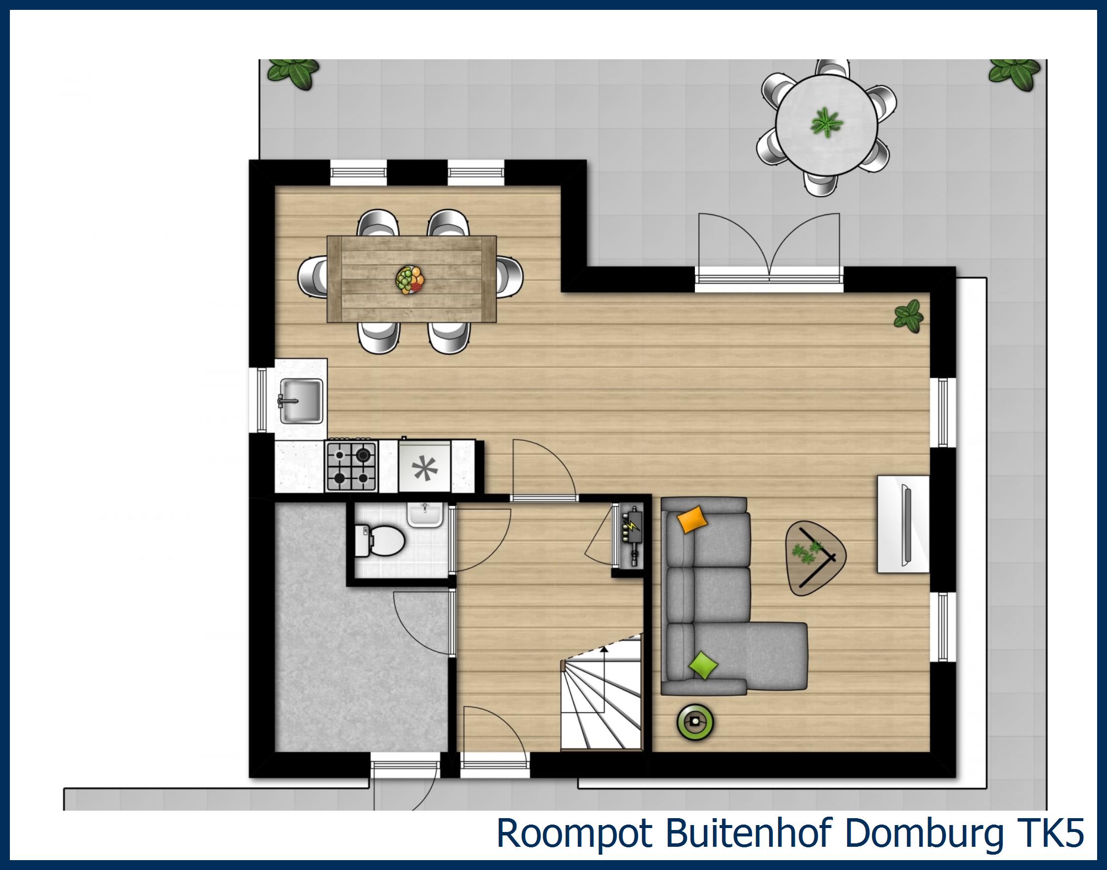 Bungalow TK5 at Buitenhof Domburg
