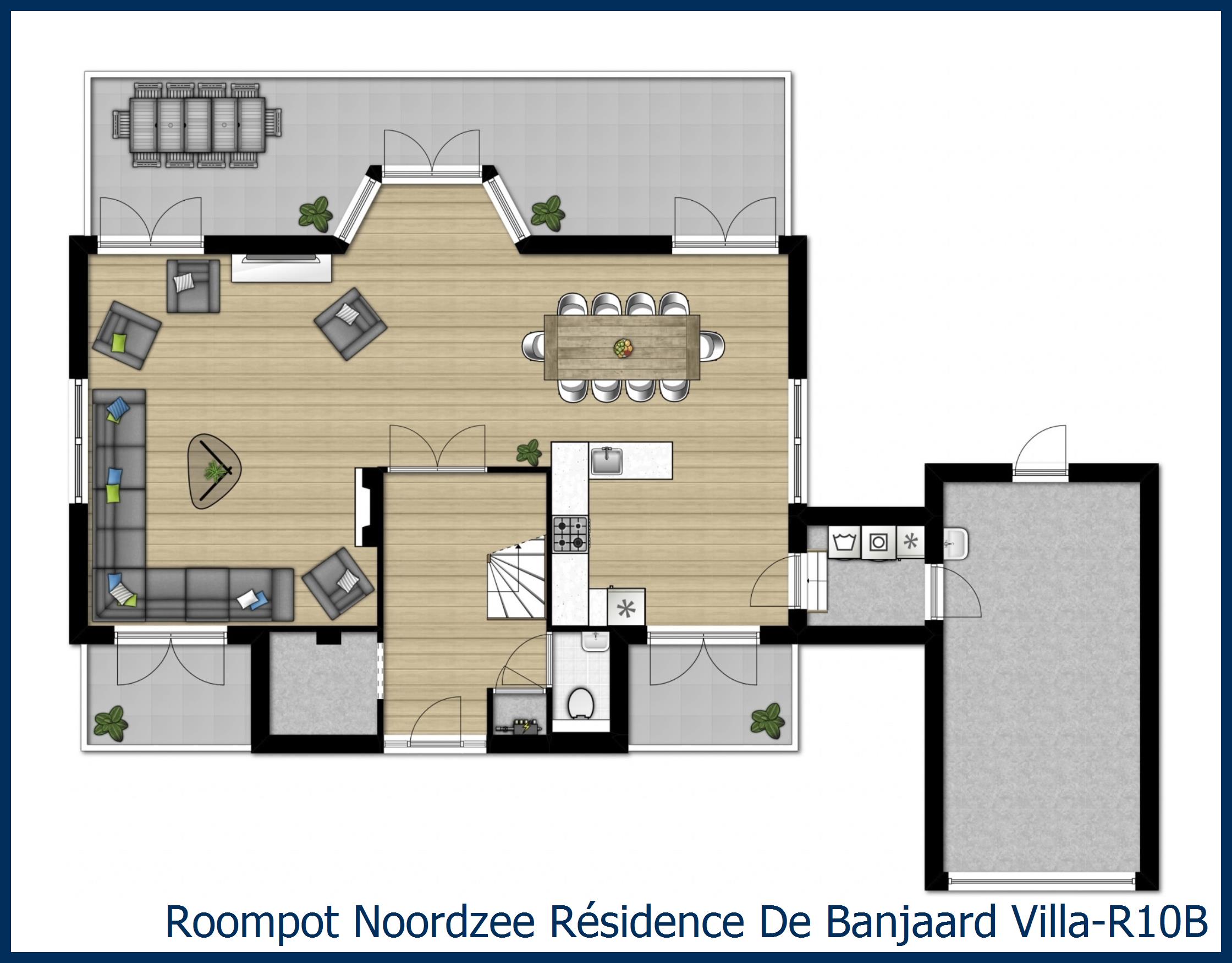 Villa Villa-R10B at Noordzee Résidence De Banjaard