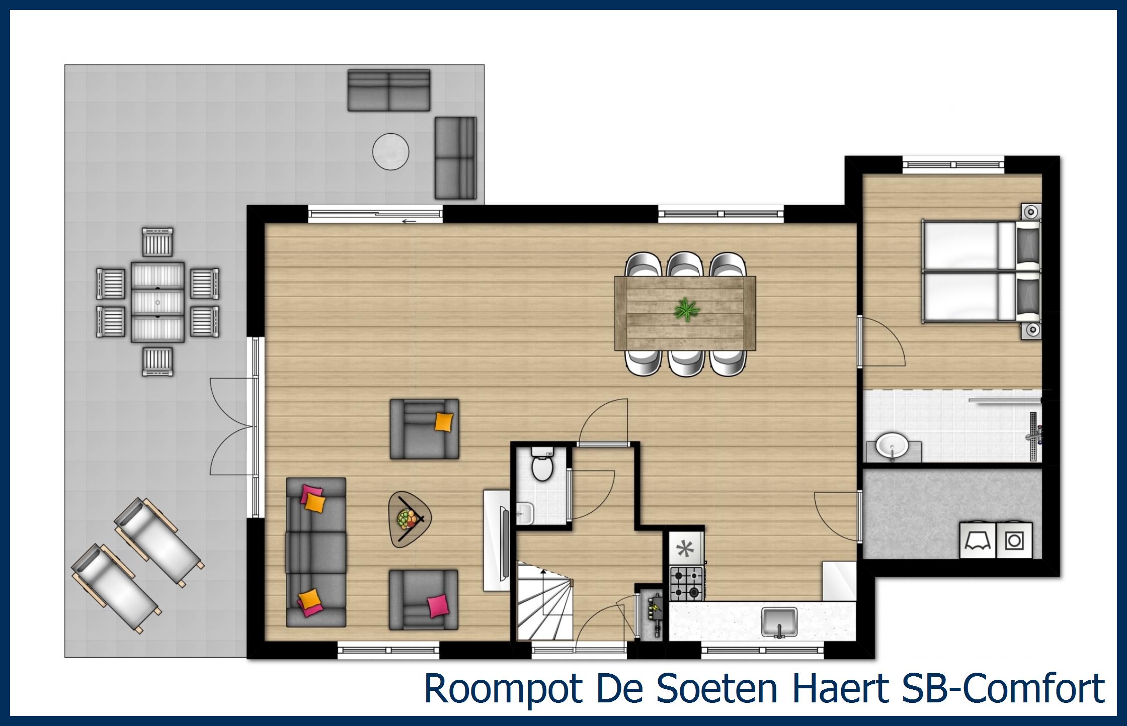 Bungalow SB-Comfort at De Soeten Haert