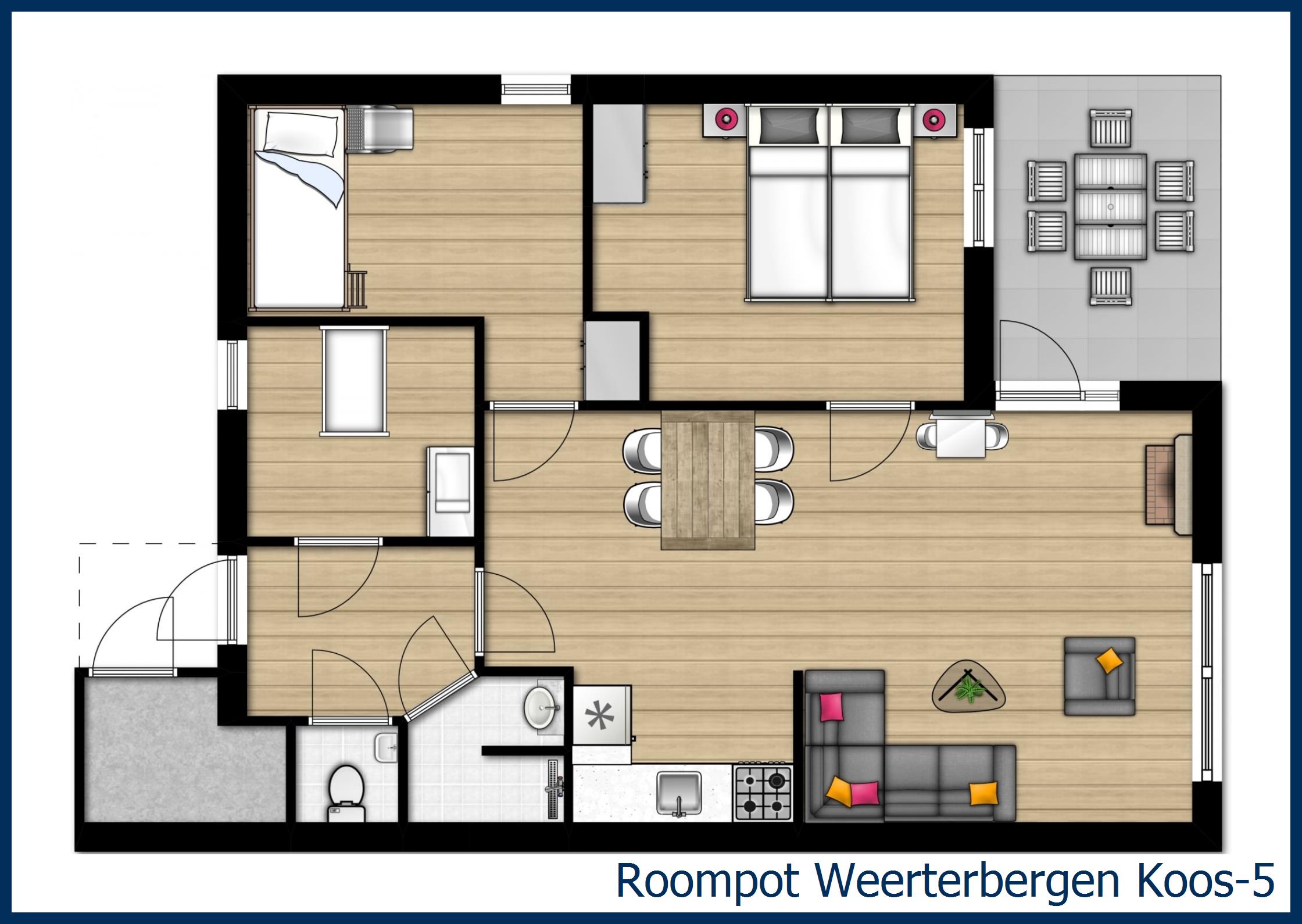 Bungalow Koos-5 at Weerterbergen