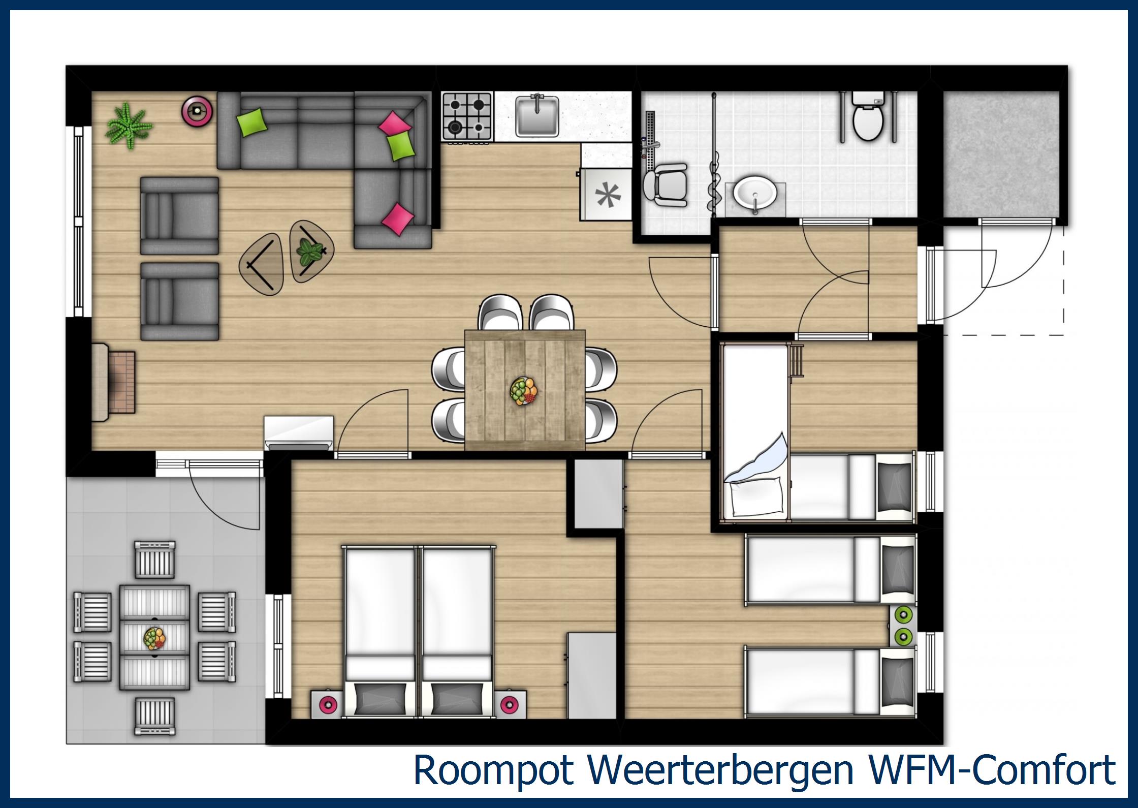 Bungalow WFM-Comfort at Weerterbergen