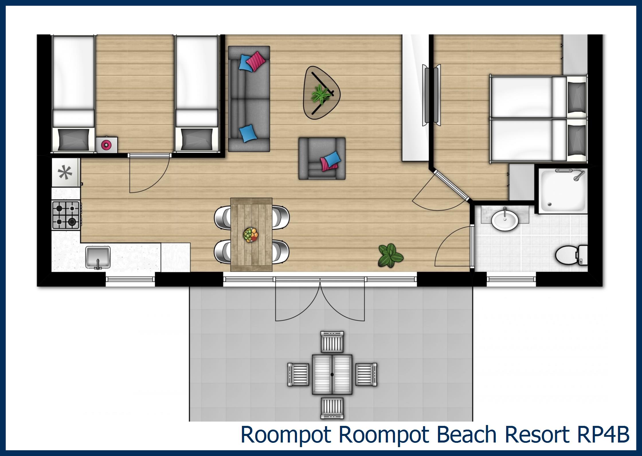 Chalet RP4B at Beach Resort