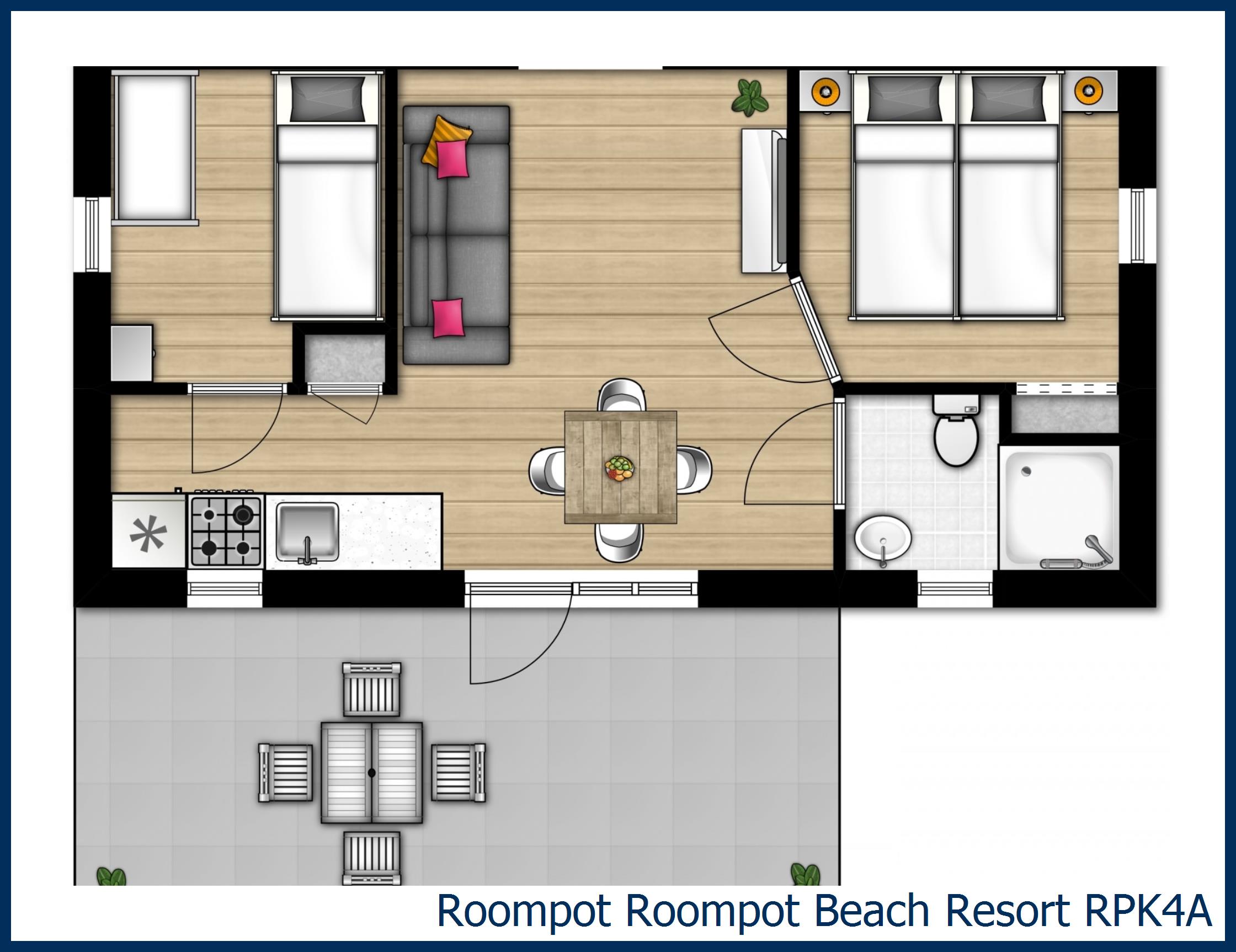 Chalet RPK4A at Beach Resort