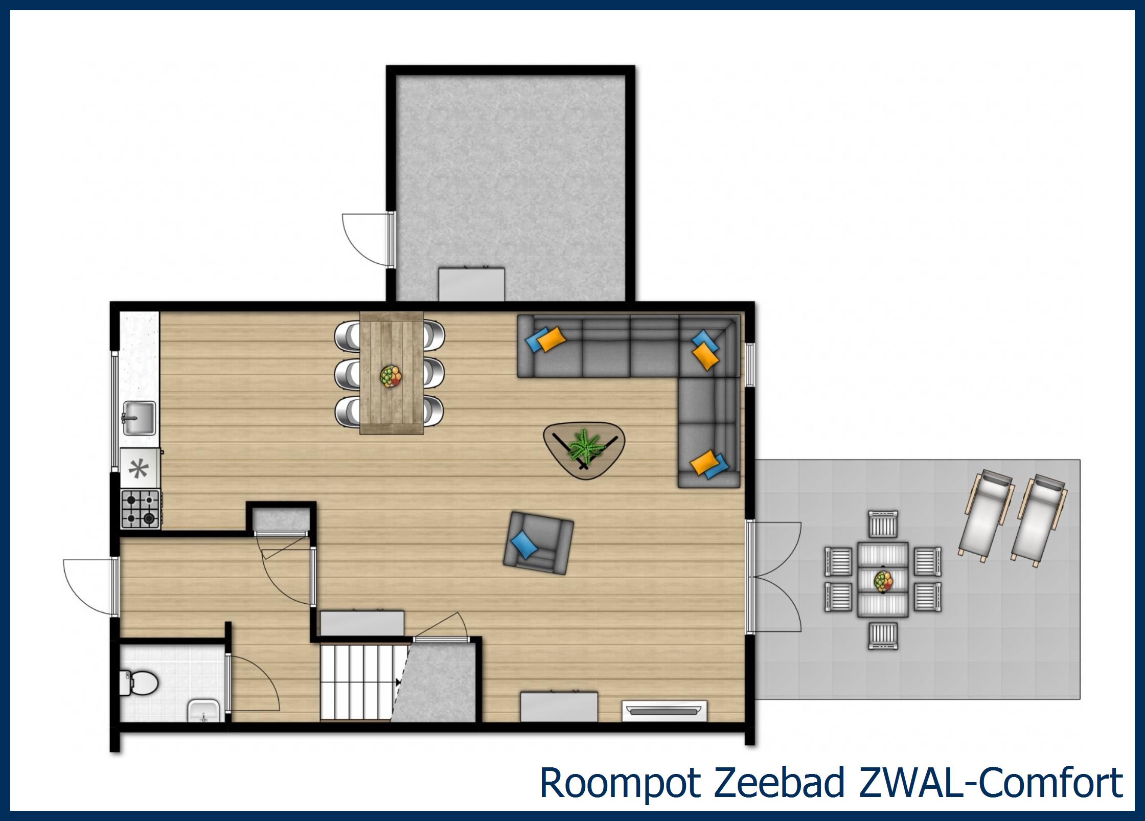 Bungalow ZWAL-Comfort at Zeebad