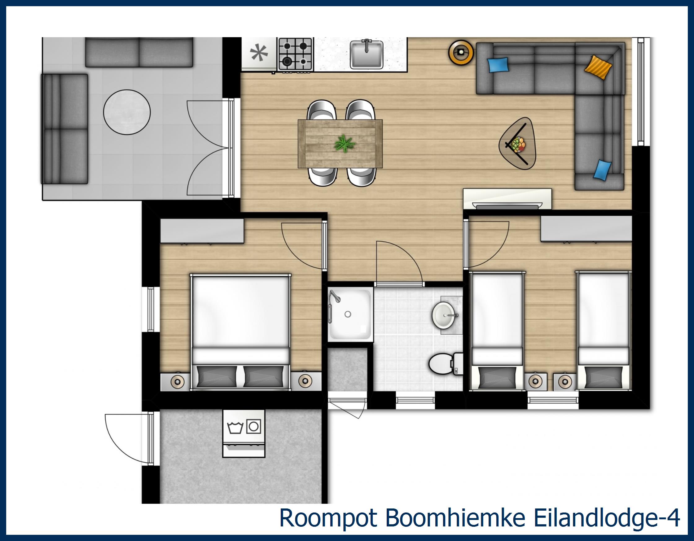 Lodge Eilandlodge-4 at Boomhiemke