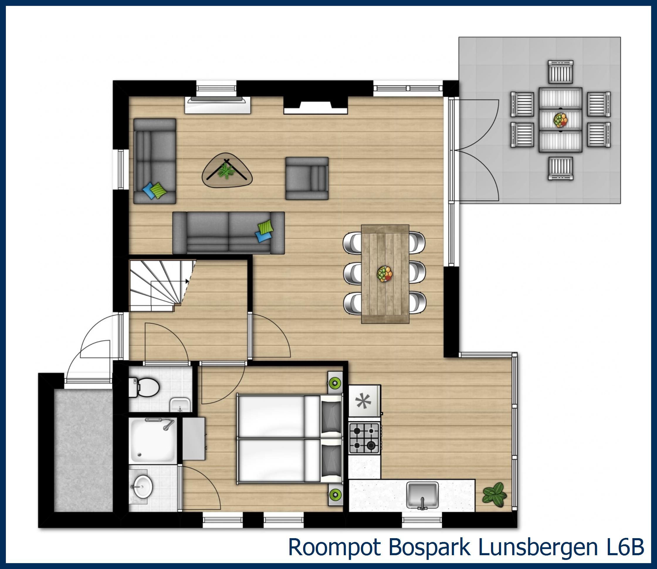 Bungalow L6B at Bospark Lunsbergen