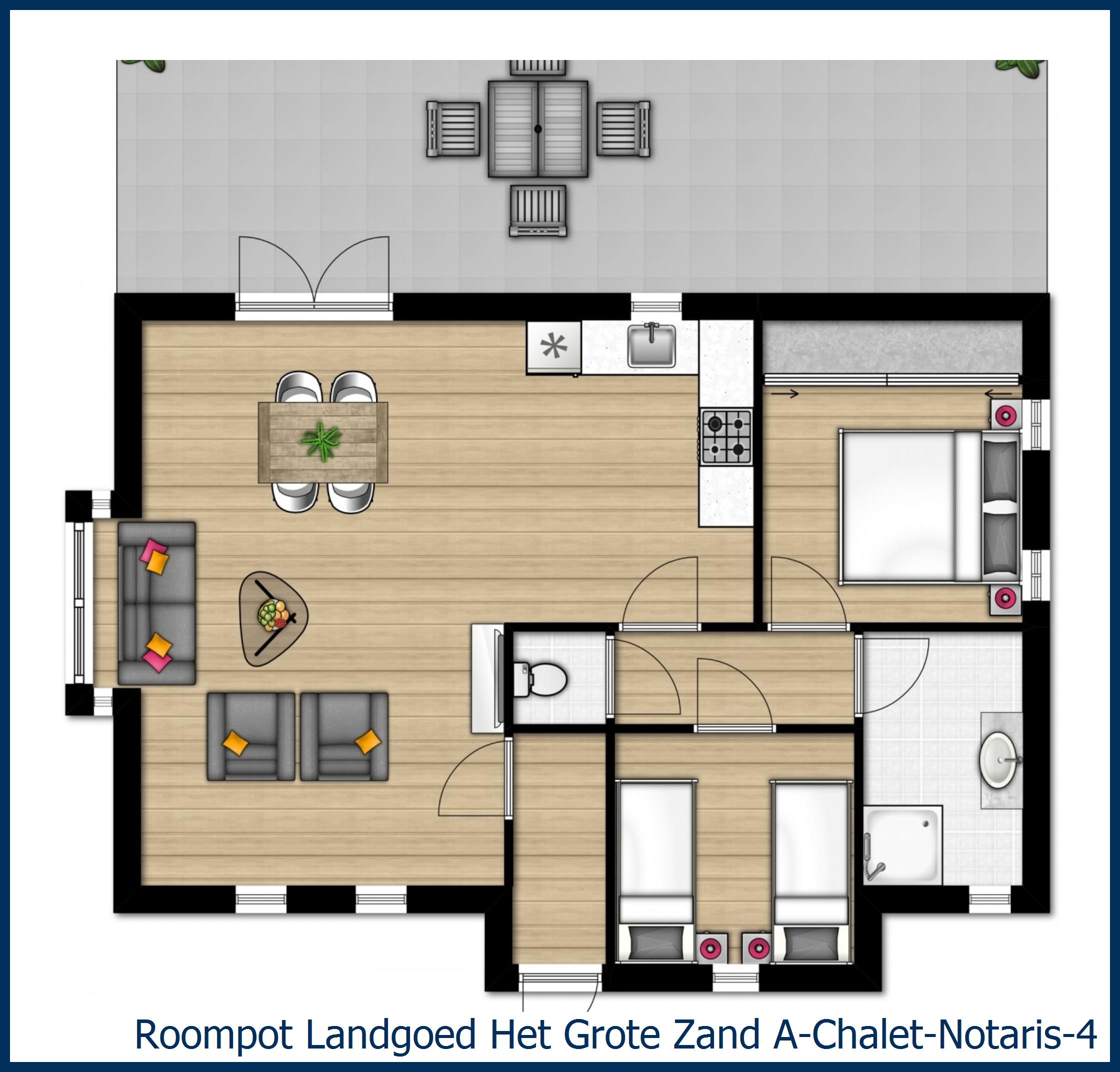 Map of Chalet A--Notaris-4