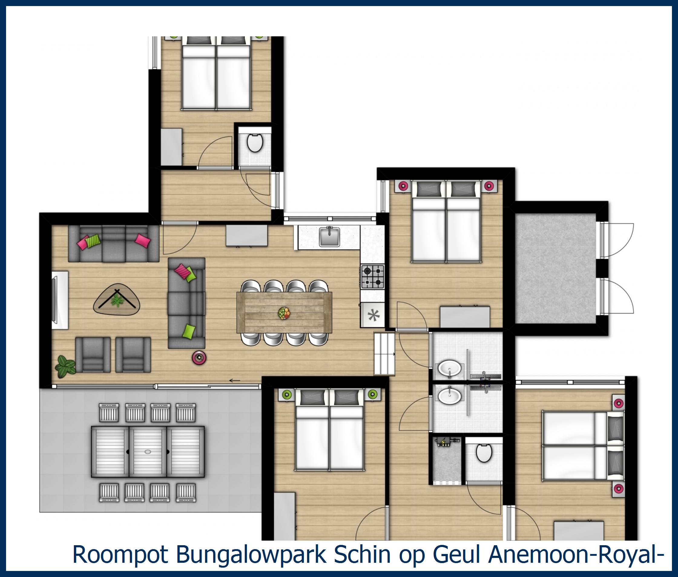 Bungalow Anemoon-Royal-8 at Schin op Geul