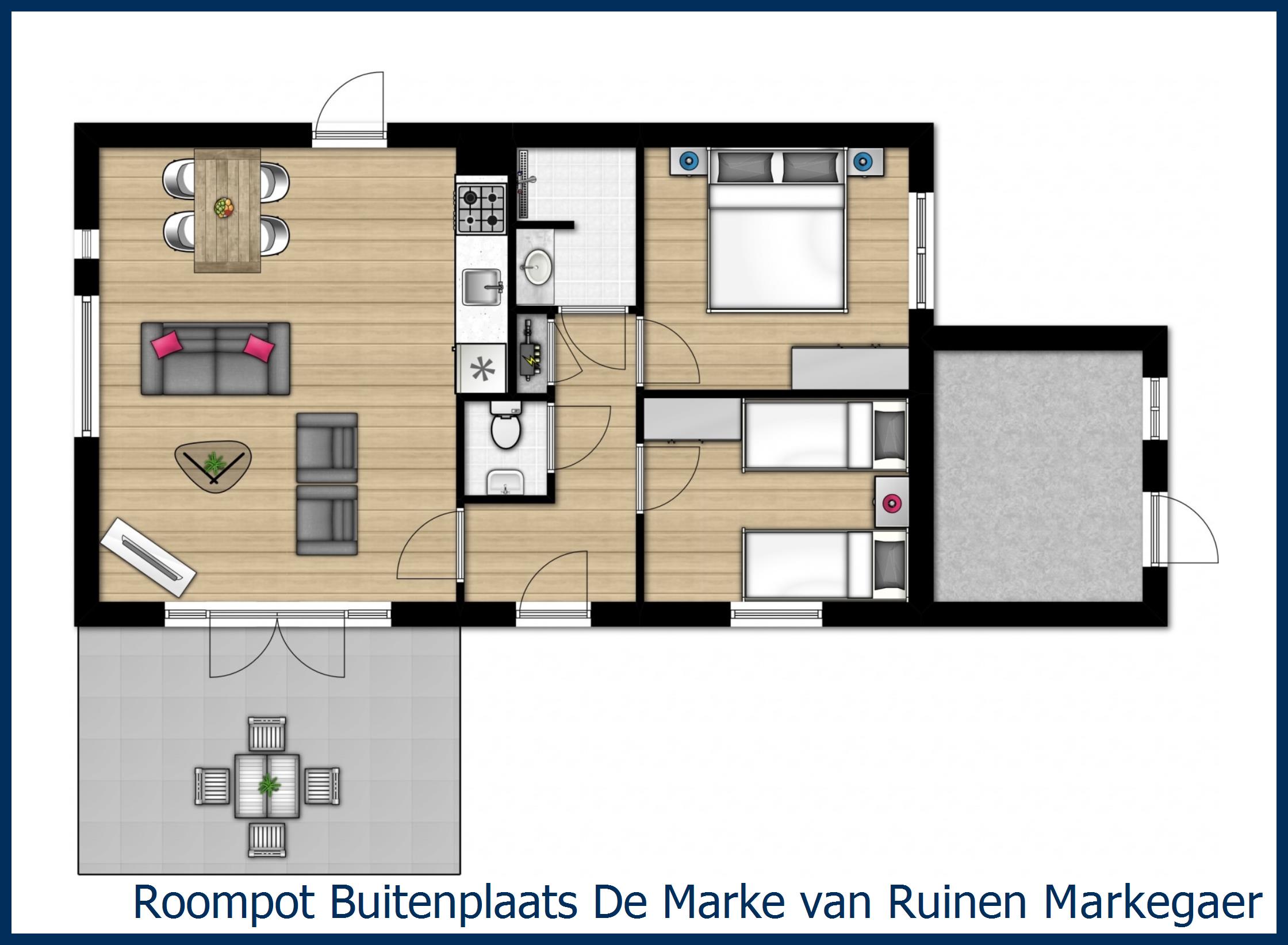Bungalow Markegaerde-4 at De Marke van Ruinen