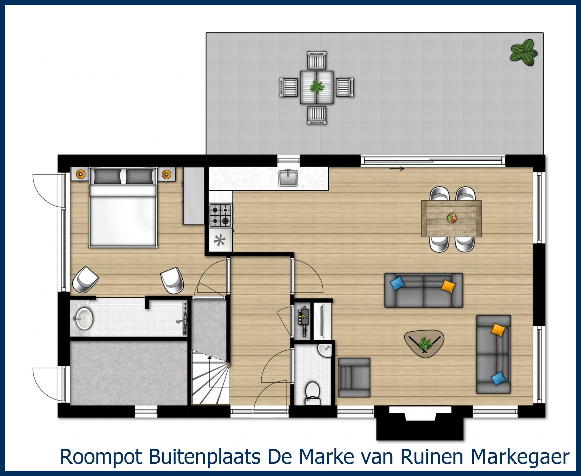 Bungalow Markegaerde-Wellness-4 at De Marke van Ruinen