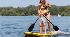Stand-up paddleboarding at Sunparks Kempense Meren
