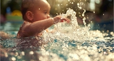 Paddling pool for children at Sunparks Oostduinkerke aan zee